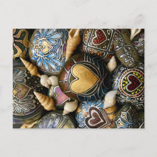 Cartão Postal Corações! As placas postas também!