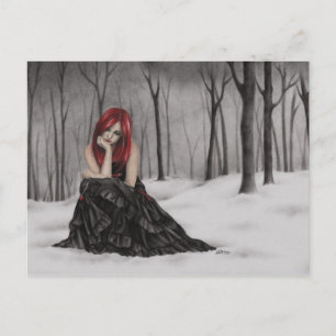 Cartão Postal Corações Congelados