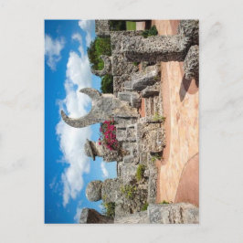Cartão Postal Coral Castle