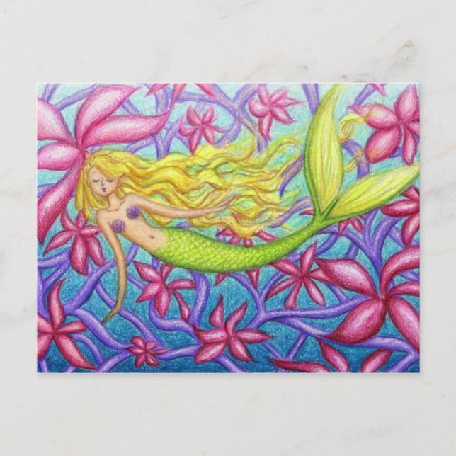 Cartão Postal Coral em Coral (Frente)