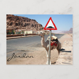 Cartão Postal corcunda da velocidade do camelo
