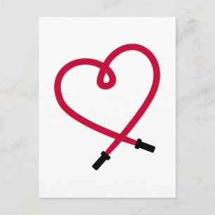 Cartão Postal Corda de salto