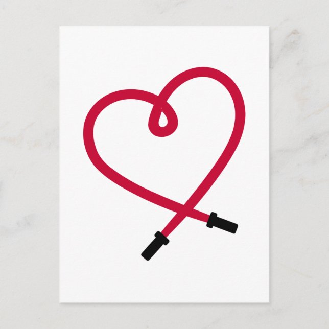 Cartão Postal Corda de salto (Frente)