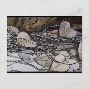 Cartão Postal CordasCorações