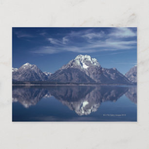 Cartão Postal Cordilheira grande de Teton