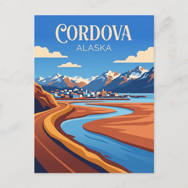 Cartão Postal Córdova EUA (Frente)
