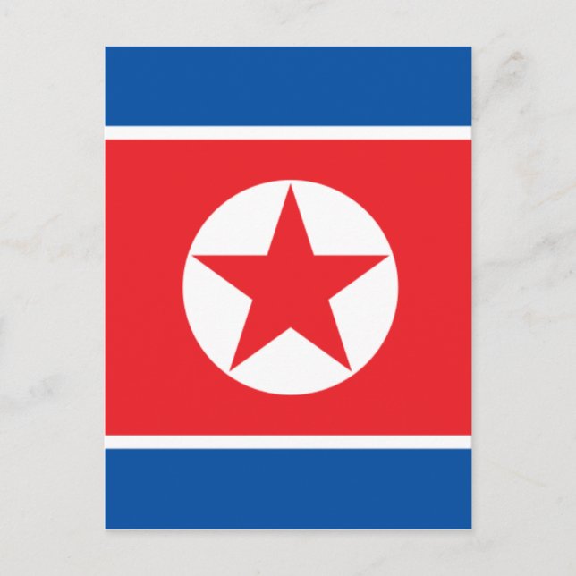 Cartão Postal coreia norte (Frente)