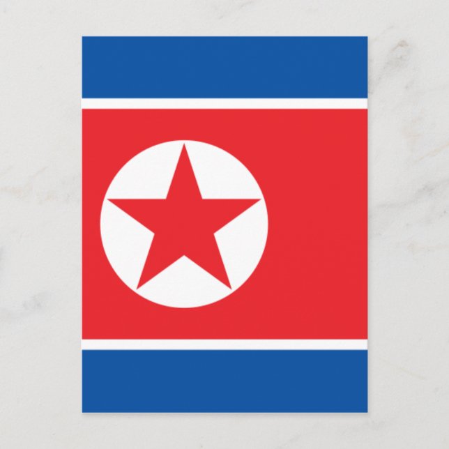 Cartão Postal coreia norte (Frente)