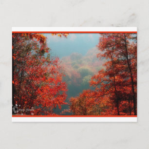 Cartão Postal cores da montanha