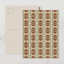 Cores De Arte Marrom, Verde E Tan Riscada