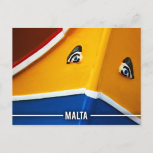 Cartão Postal Cores de Malta