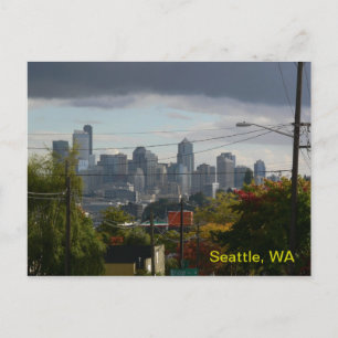 Cartão Postal Cores de queda Cartão-postal Seattle