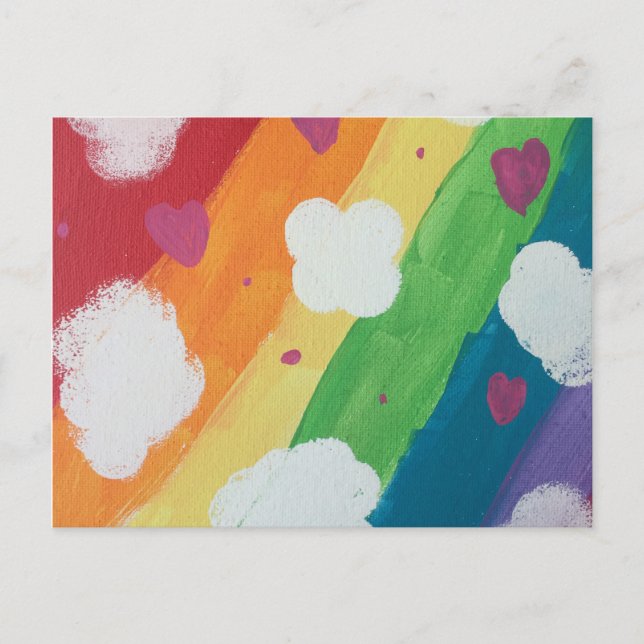 Cartão Postal Cores Do Amor (Frente)