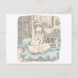 Cartão Postal cores do arco-íris