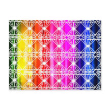 Cores do chakra art déco lindas elegantes chiques 
