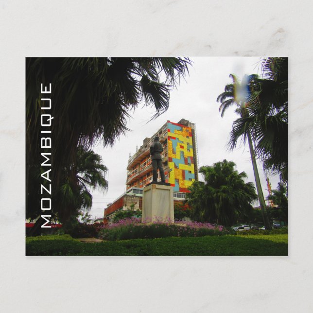 Cartão Postal cores maputo (Frente)
