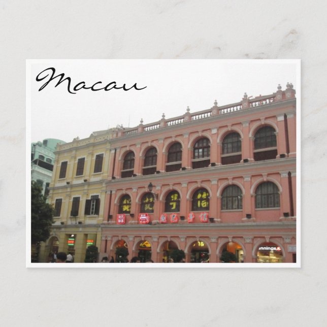 Cartão Postal cores quadradas senado (Frente)