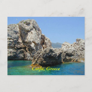 Cartão Postal Corfu, Grécia