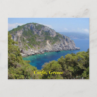 Cartão Postal Corfu, Grécia