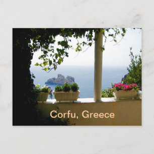 Cartão Postal Corfu, Grécia