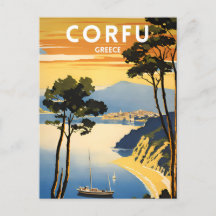 Corfu Grécia Vintage