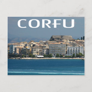 Cartão Postal Corfu, Ilhas Gregas