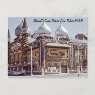 Cartão Postal Corn Palace Mitchell South Dakota Postcard