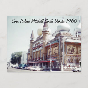 Cartão Postal Corn Palace Mitchell South Dakota Postcard