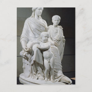 Cartão Postal Cornelia, Mãe dos Dois Irmãos Gracchi