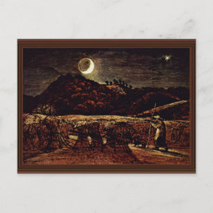Cartão Postal Cornfield No Luar De Palmer Samuel