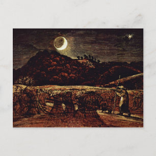 Cartão Postal Cornfield No Luar De Palmer Samuel