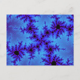Cartão Postal Cornflower Blue Speckle