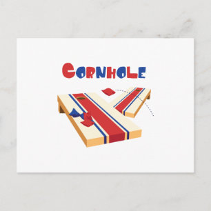 Cartão Postal Cornhole