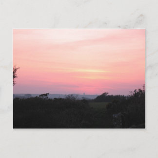 Cartão postal Cornish Sunset (5983)