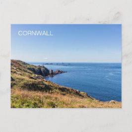 Cartão Postal Cornwall Fim da Terra Inglaterra