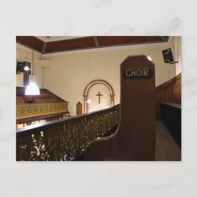 Cartão Postal coro (Frente)