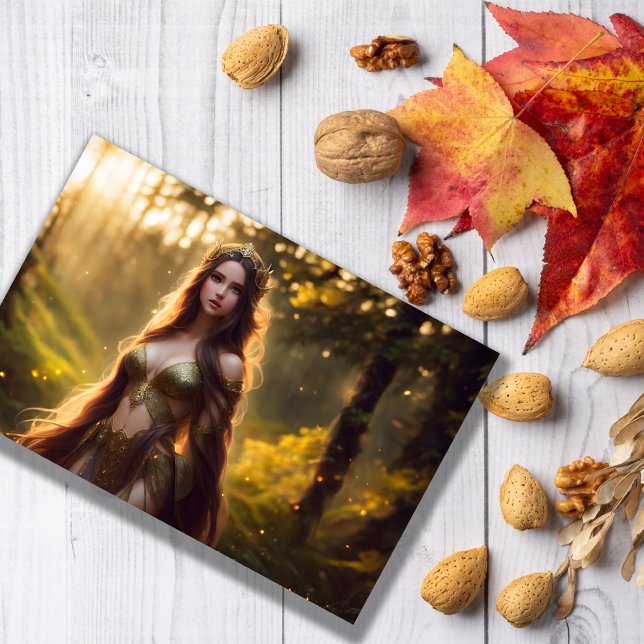 Cartão Postal coroa brilhante princesa natureza arte seca coroa (Criador carregado)