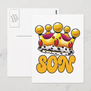 Cartão Postal Coroa de Reis Filho
