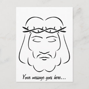 Cartão Postal Coroa Tribal de Thorns