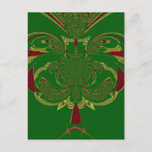 Cartão Postal Coroa Verde