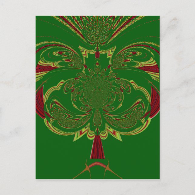 Cartão Postal Coroa Verde (Frente)