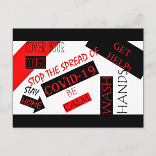 CARTÃO POSTAL CORONA VIRUS