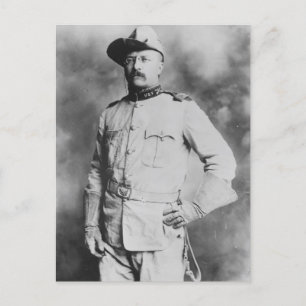 Cartão Postal Coronel Theodore Roosevelt, 1898.