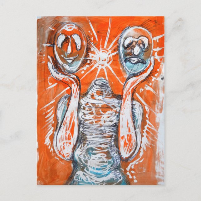 Cartão Postal Corpo de Mente (Frente)