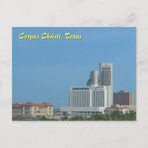Cartão Postal Corpus Christi Skyline
