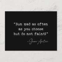 Corra tão bravo quanto você escolhe Jane Austen