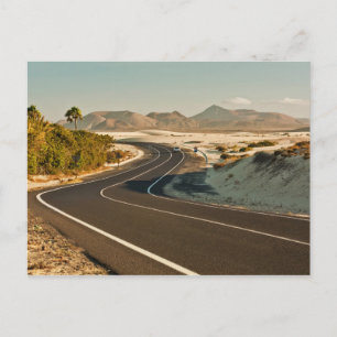 Cartão postal Corralejo Desert Road