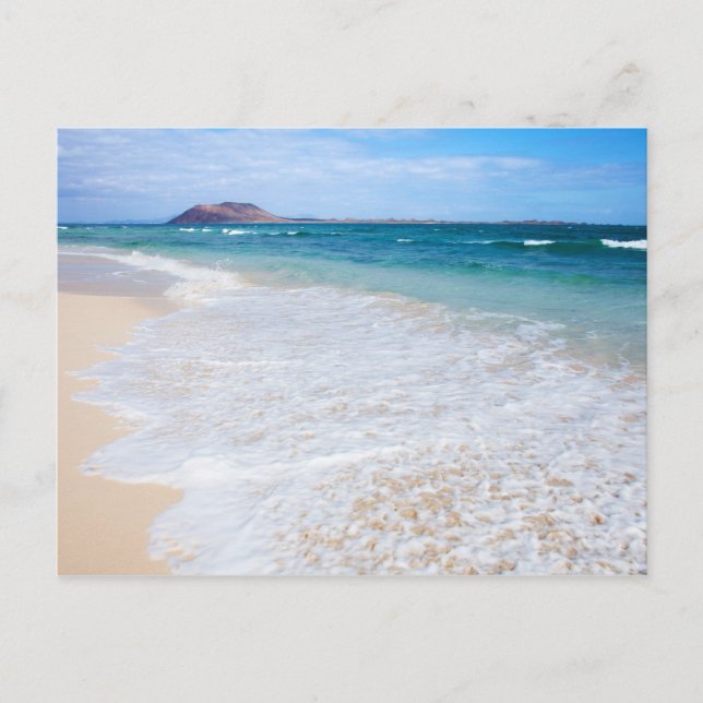 Cartão Postal Corralejo Flag Beach (Frente)