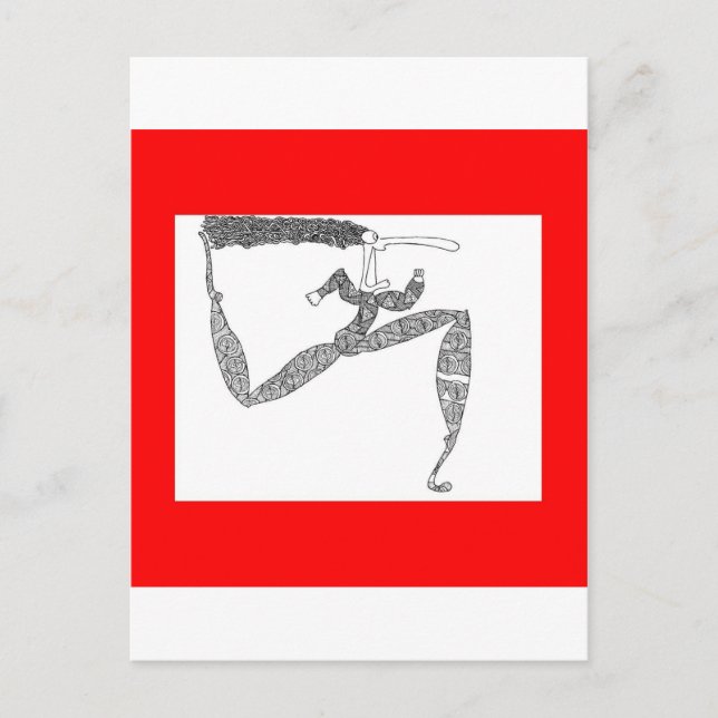 Cartão Postal corredor (Frente)