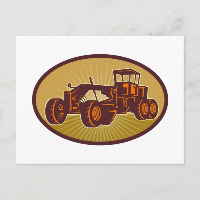 Cartão Postal córrego de construção (Frente)